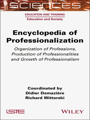 cover image of Encyclopedia of Professionalization